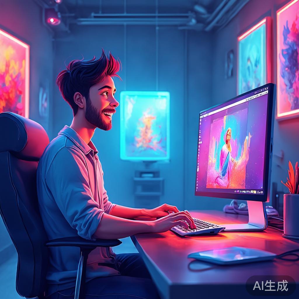 NightCafe快捷键教学:轻松提升创作效率