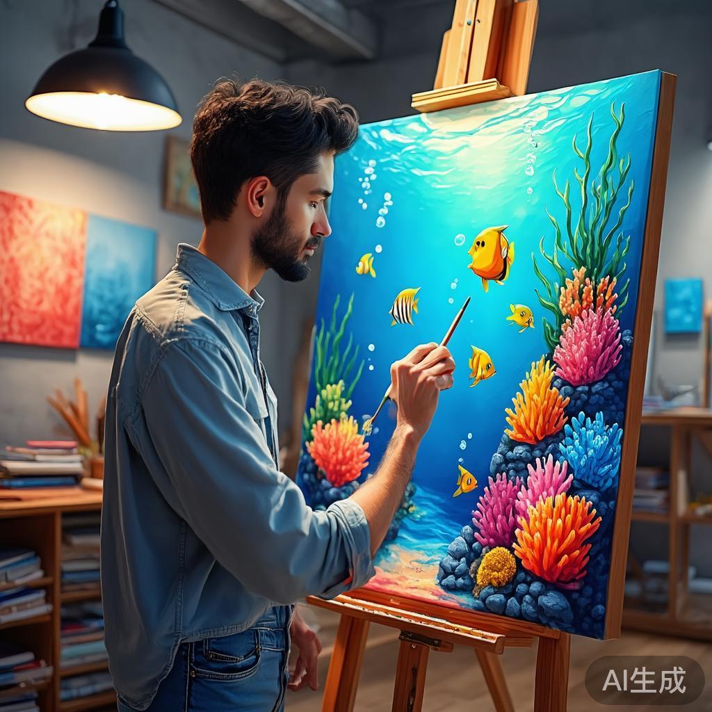海洋艺术创作教程:从零基础到大师级