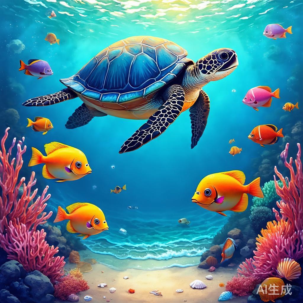 海洋题材艺术教程:轻松绘制海洋风情