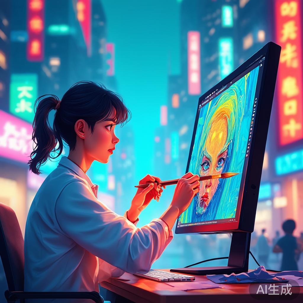 腾讯AI绘画应用案例:轻松上手,开启创意之旅