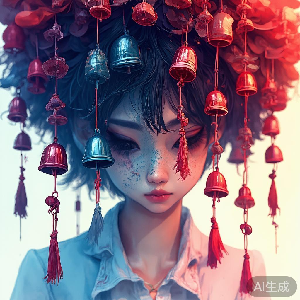 AI风铃插画教程:轻松绘制创意风铃插画
