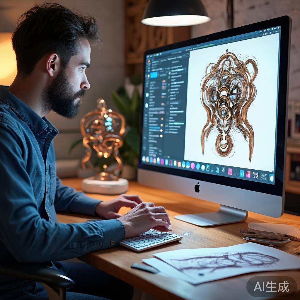 AI风铃设计教程:轻松上手,打造个性化家居艺术品