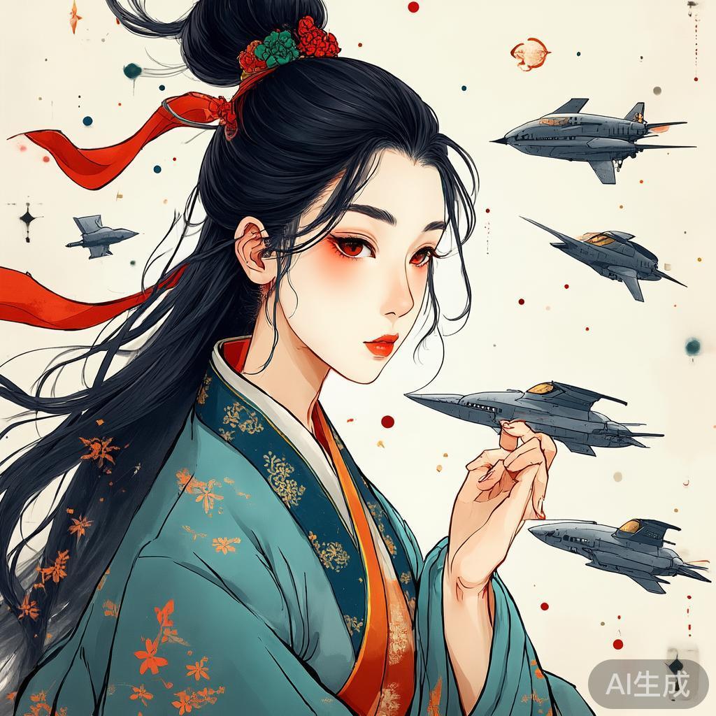 AI古风人物怎么生成好看