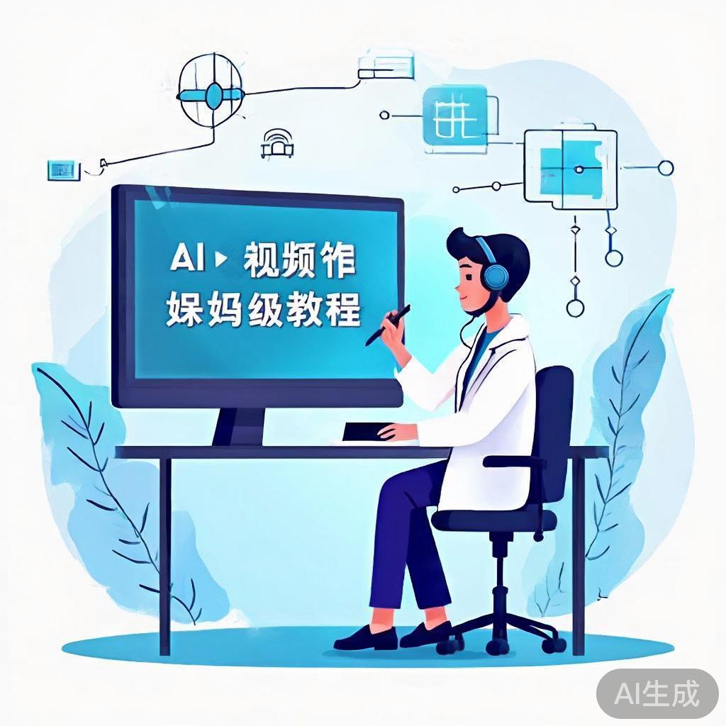 AI视频制作保姆级教程怎么学