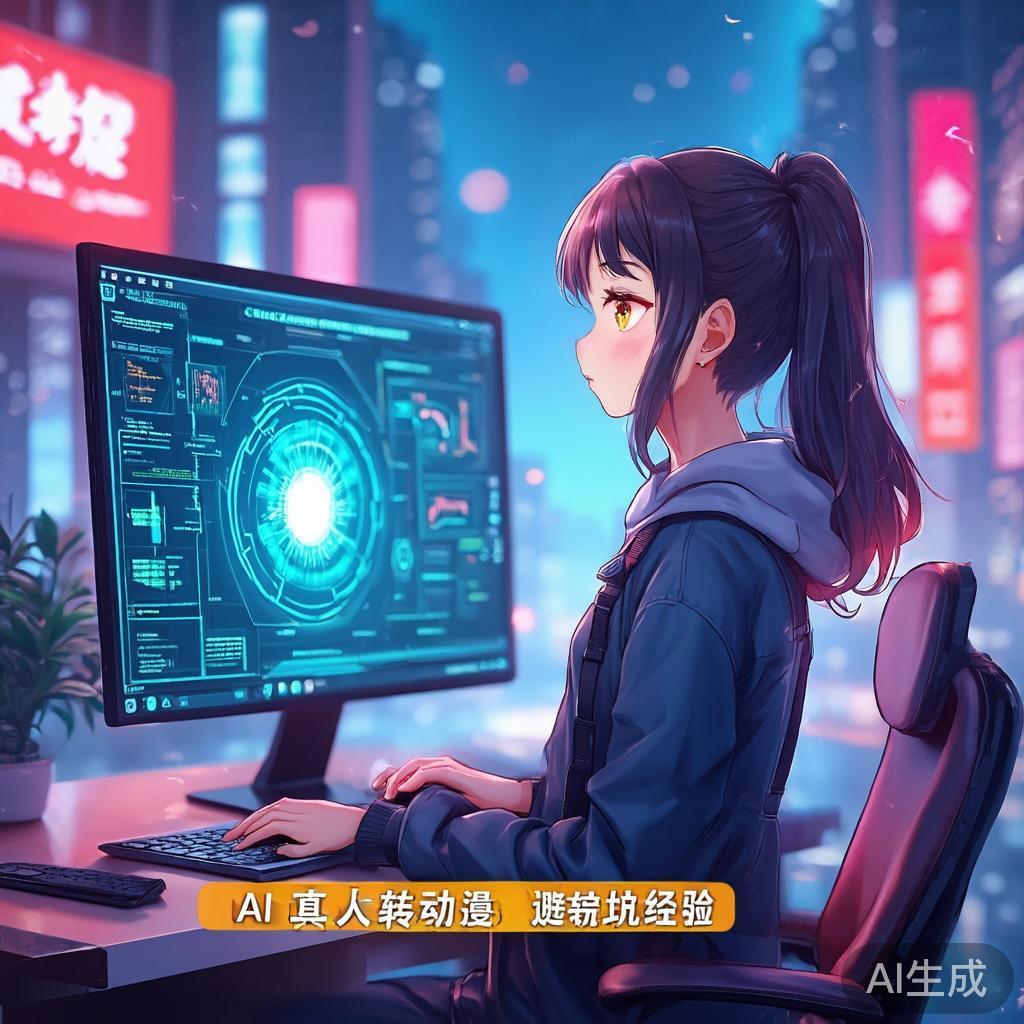 AI真人转动漫如何做?避坑经验