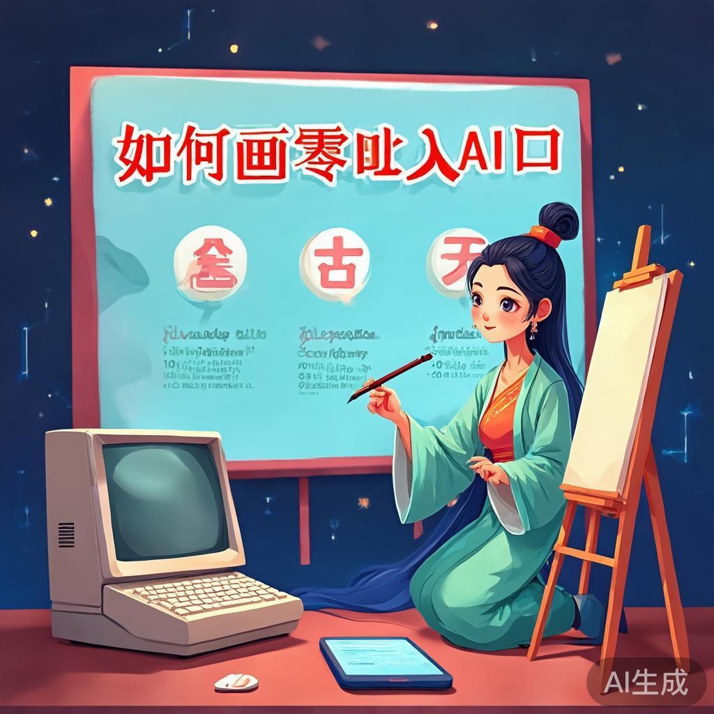 AI古风插画如何画零门槛入门