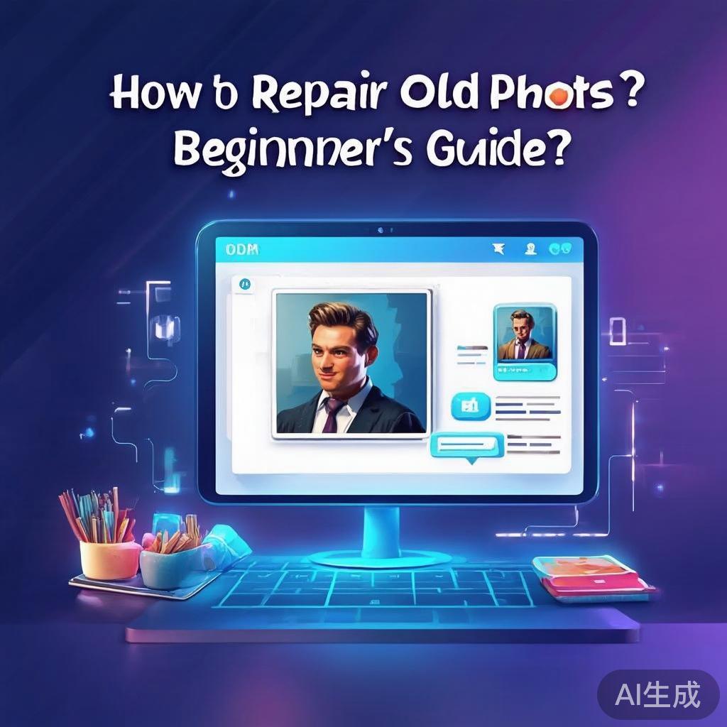 AI老照片修复怎么操作?新手必看