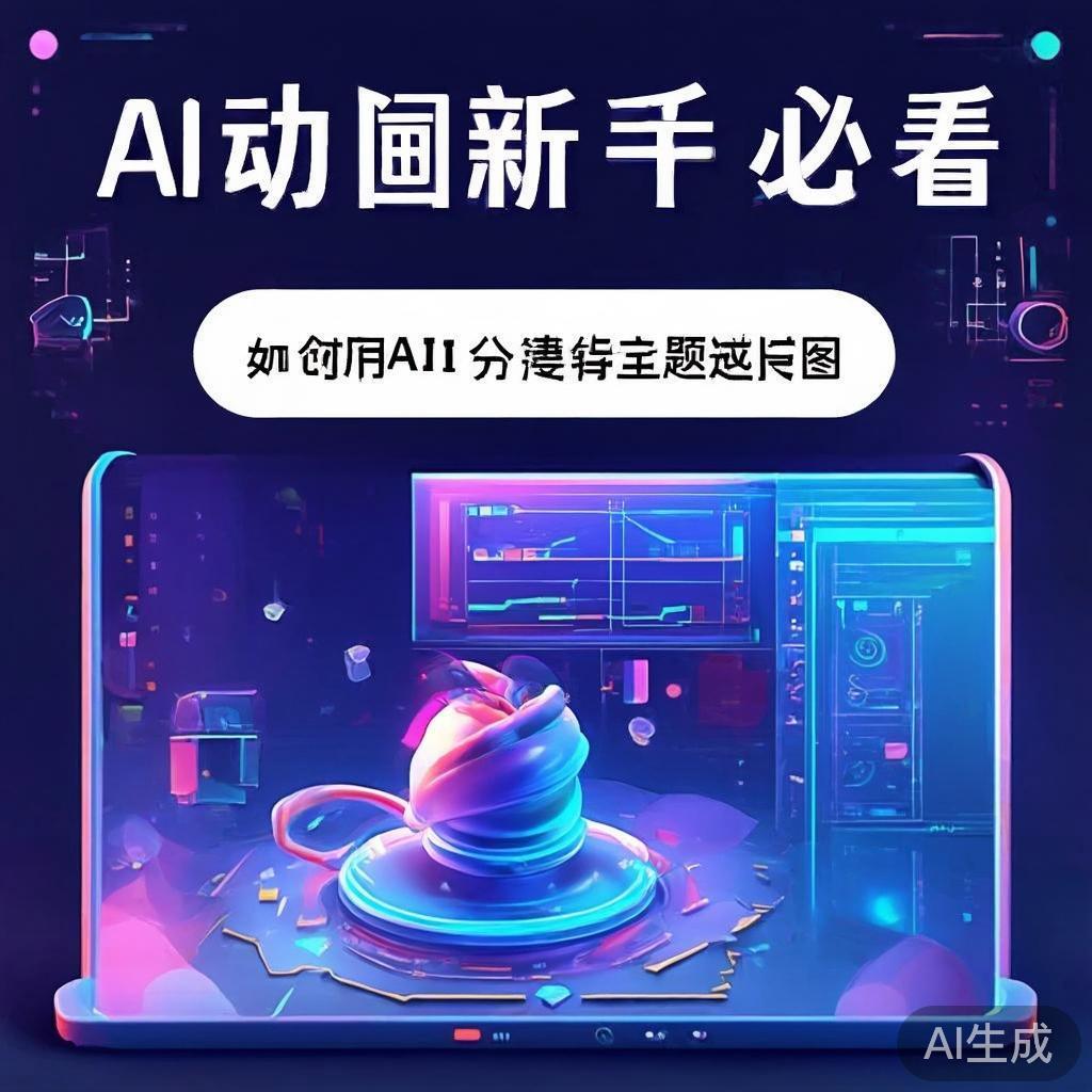 AI动画新手必看,如何用AI分镜生成片段