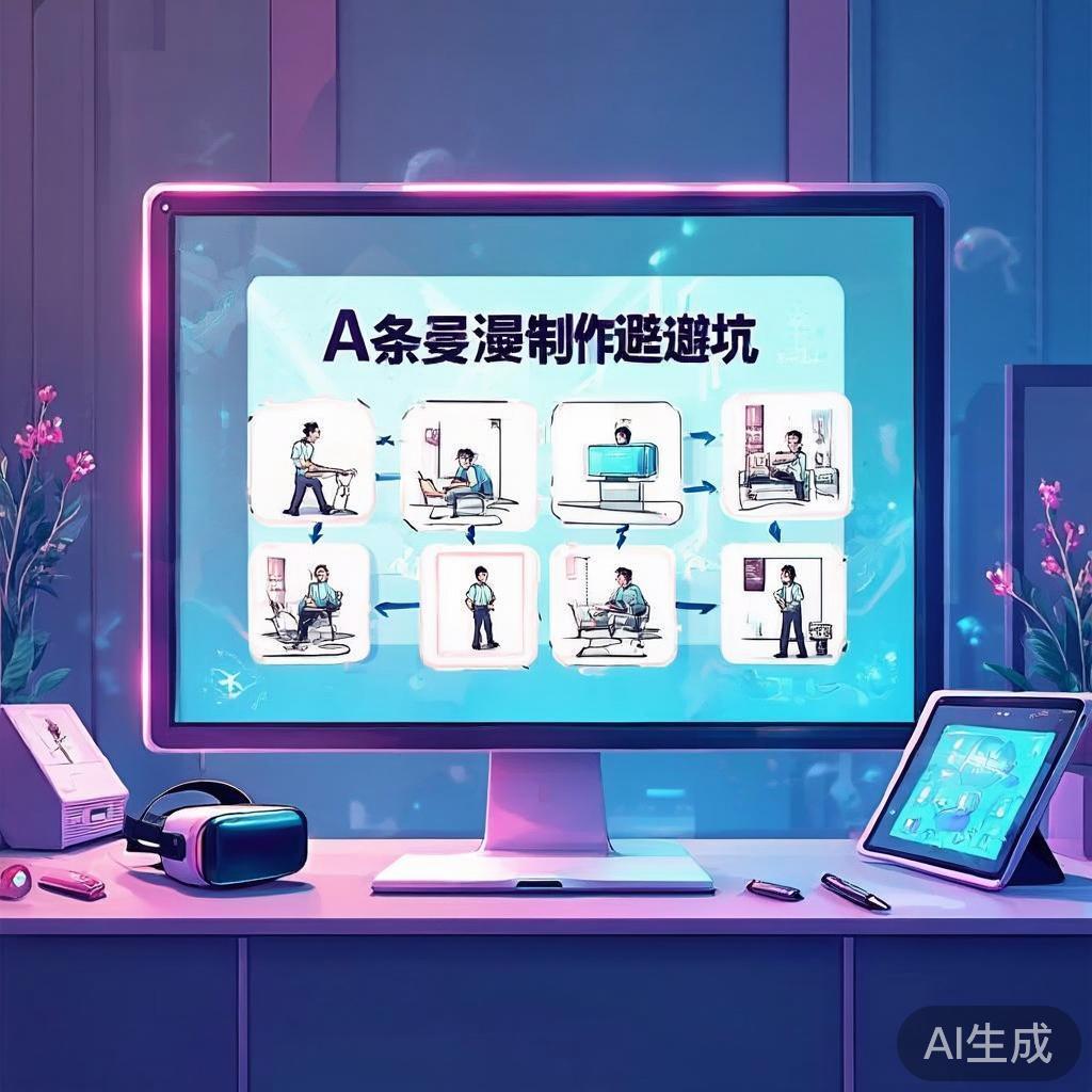 AI条漫制作避坑 分镜怎么搞