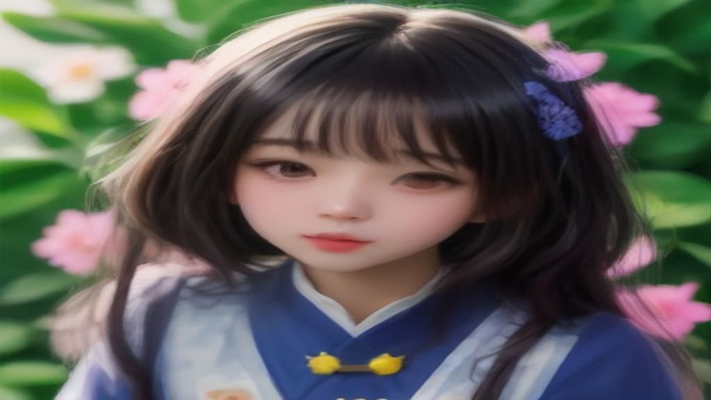 AI古风人物发丝细节怎么处理