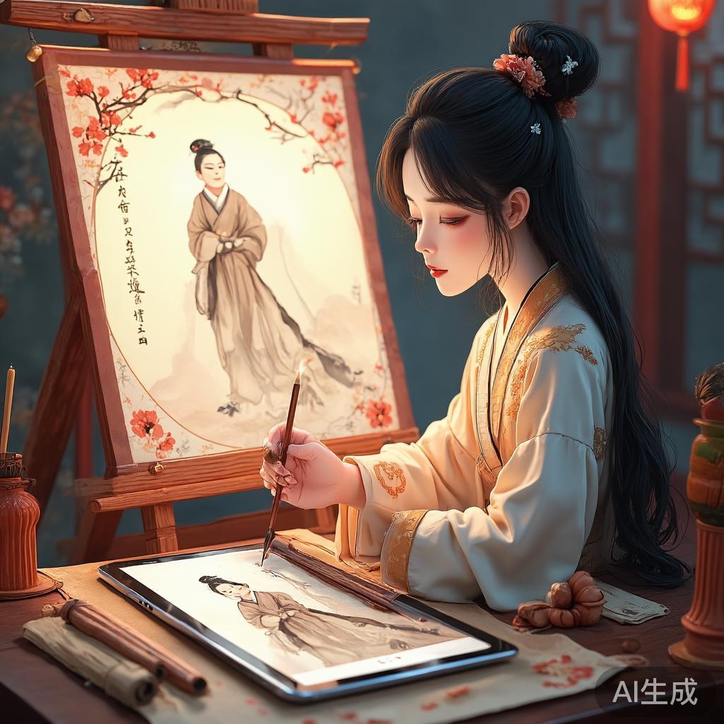 AI做古风插画有哪些入门技巧