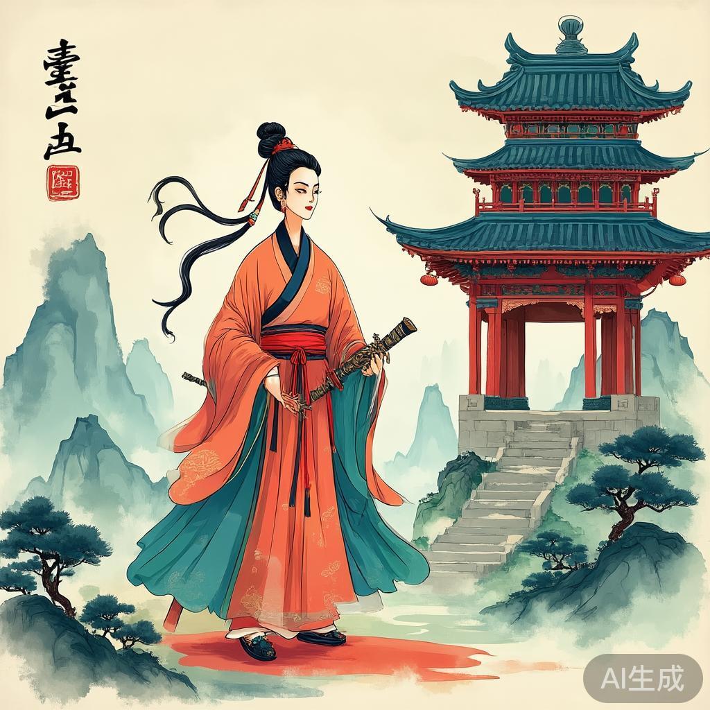 AI生成古风插画怎么避免人物畸形