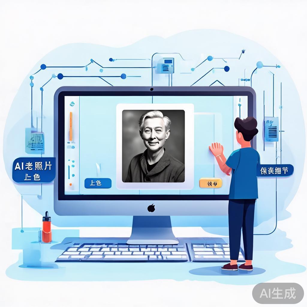 AI老照片上色亲测怎么保留细节