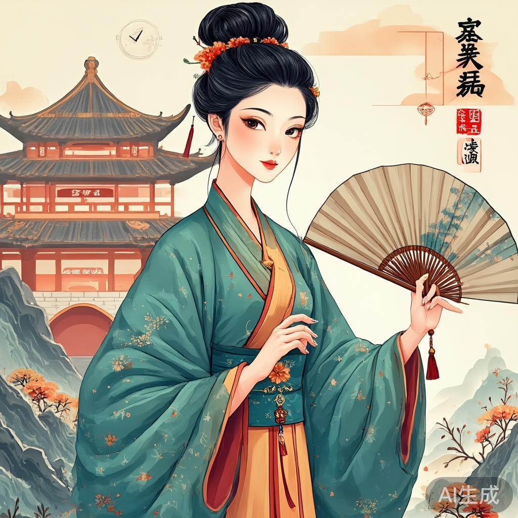 AI古风插画如何避免人物崩坏