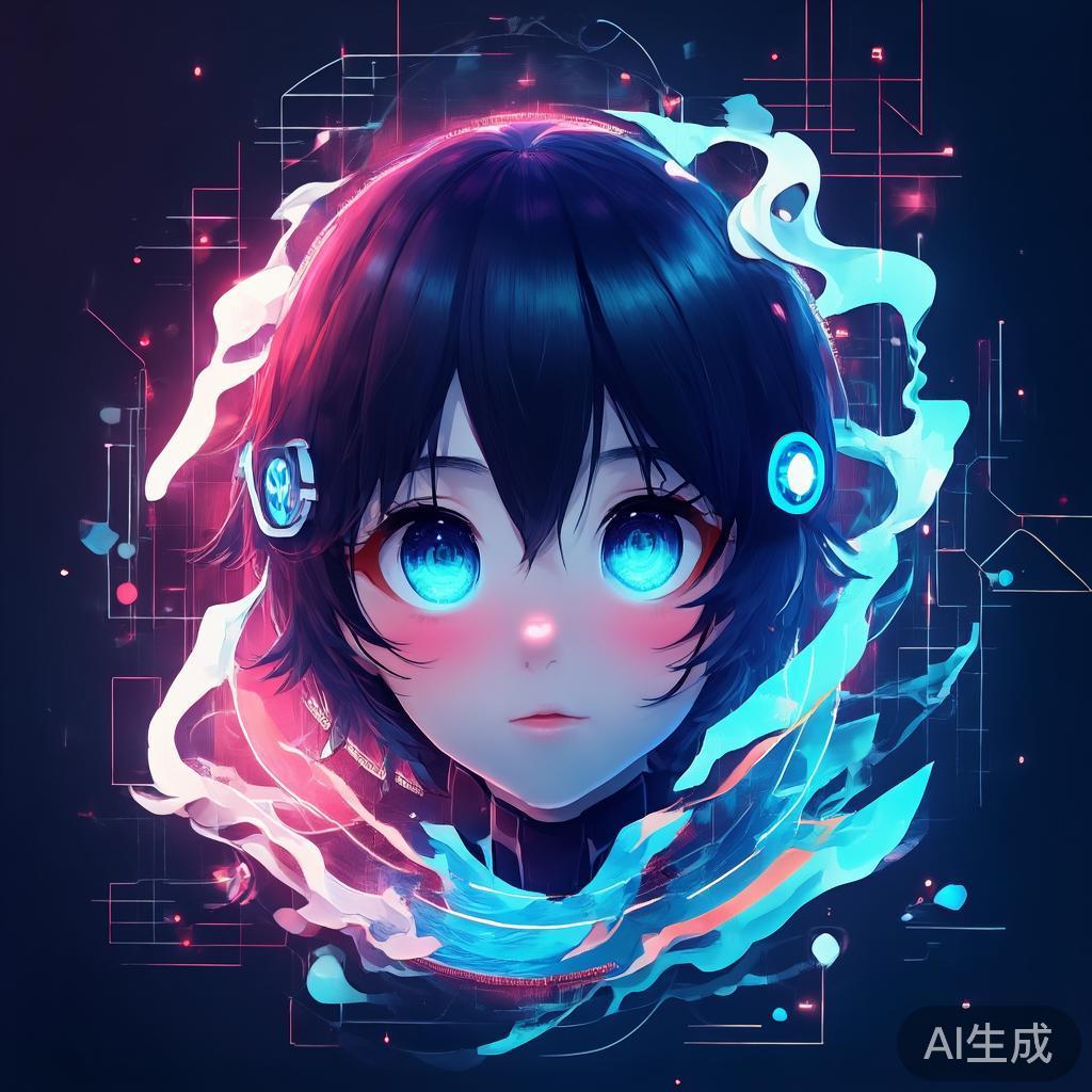 AI二次元头像壁纸怎么出图