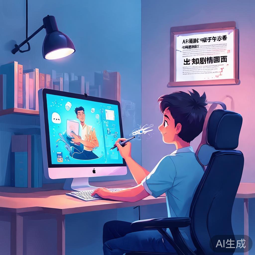 AI漫剧新手必看如何出剧情画面