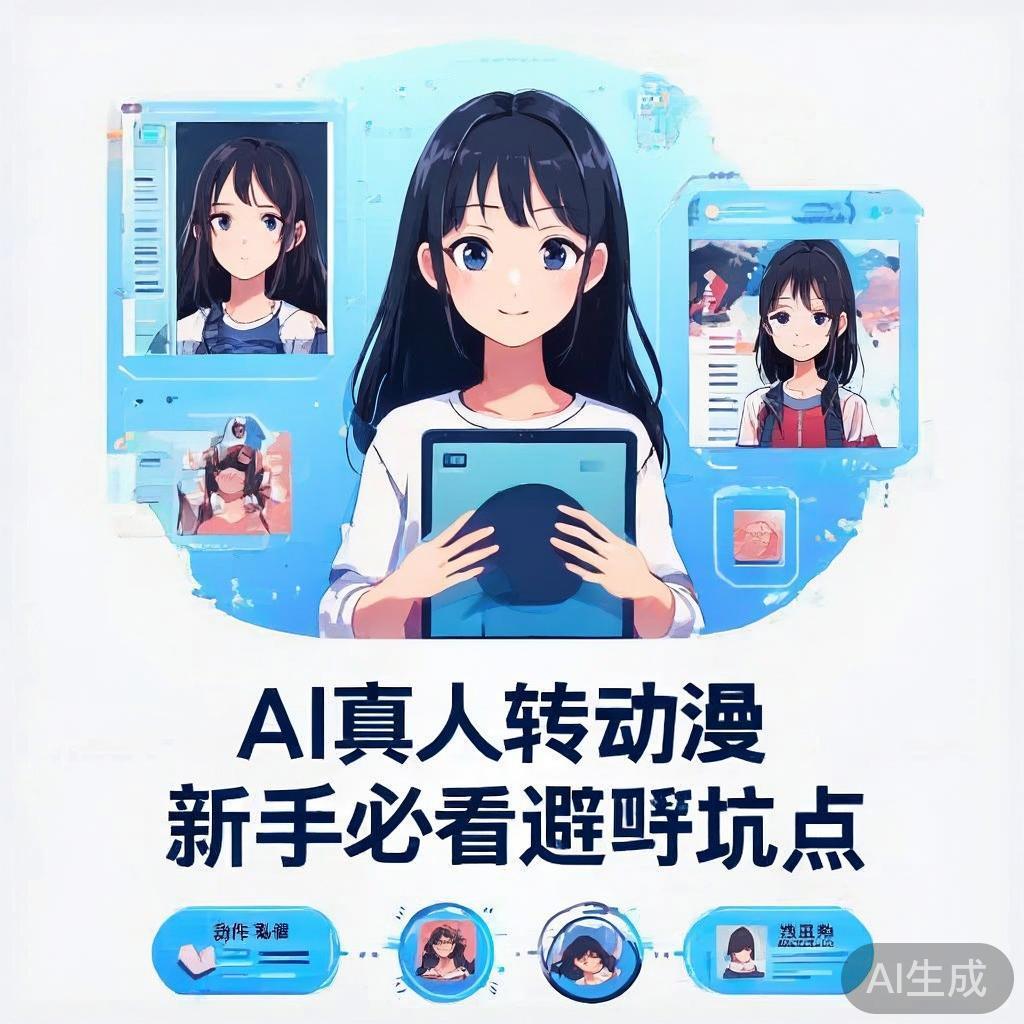 AI真人转动漫新手必看避坑点