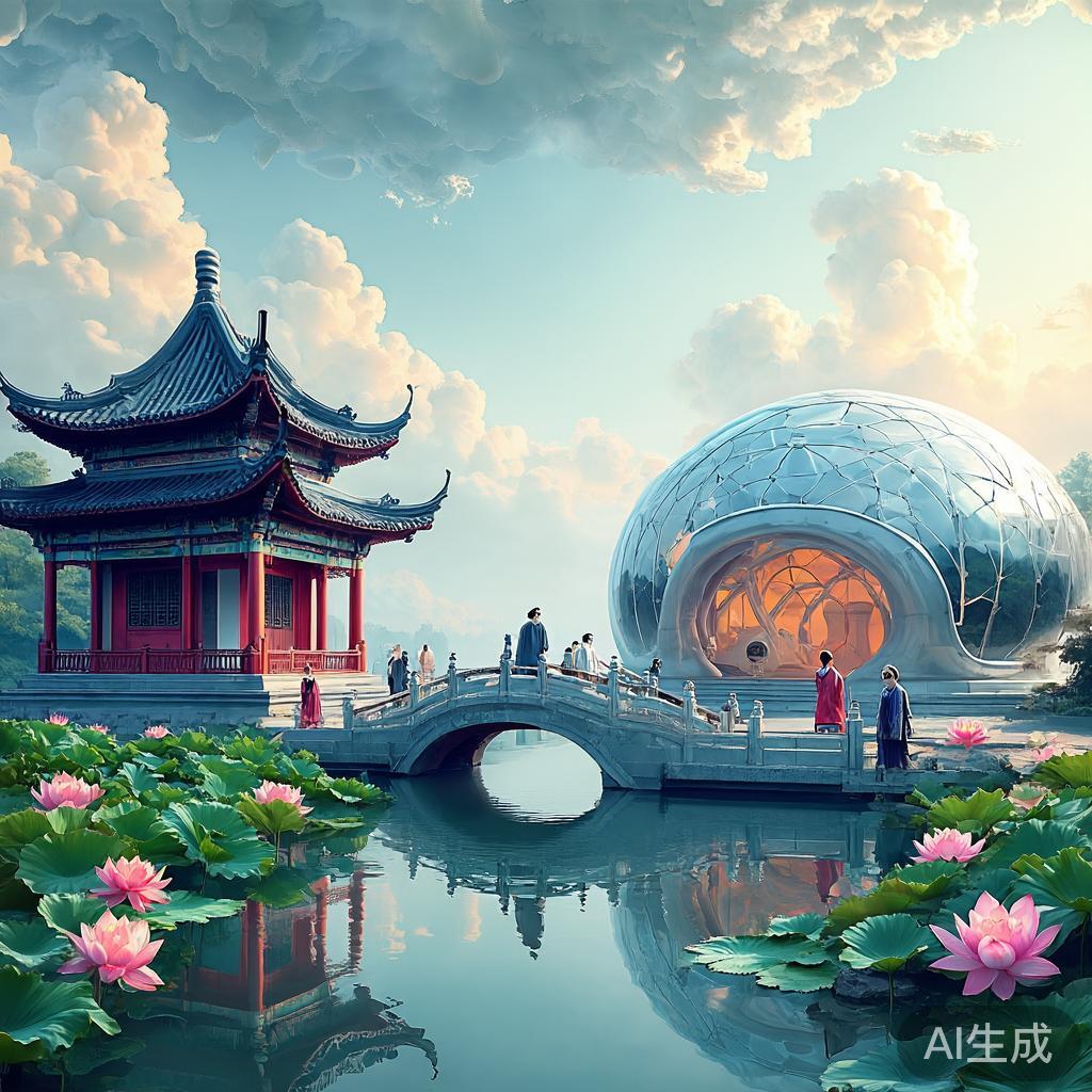 AI古风场景设计有哪些构图法