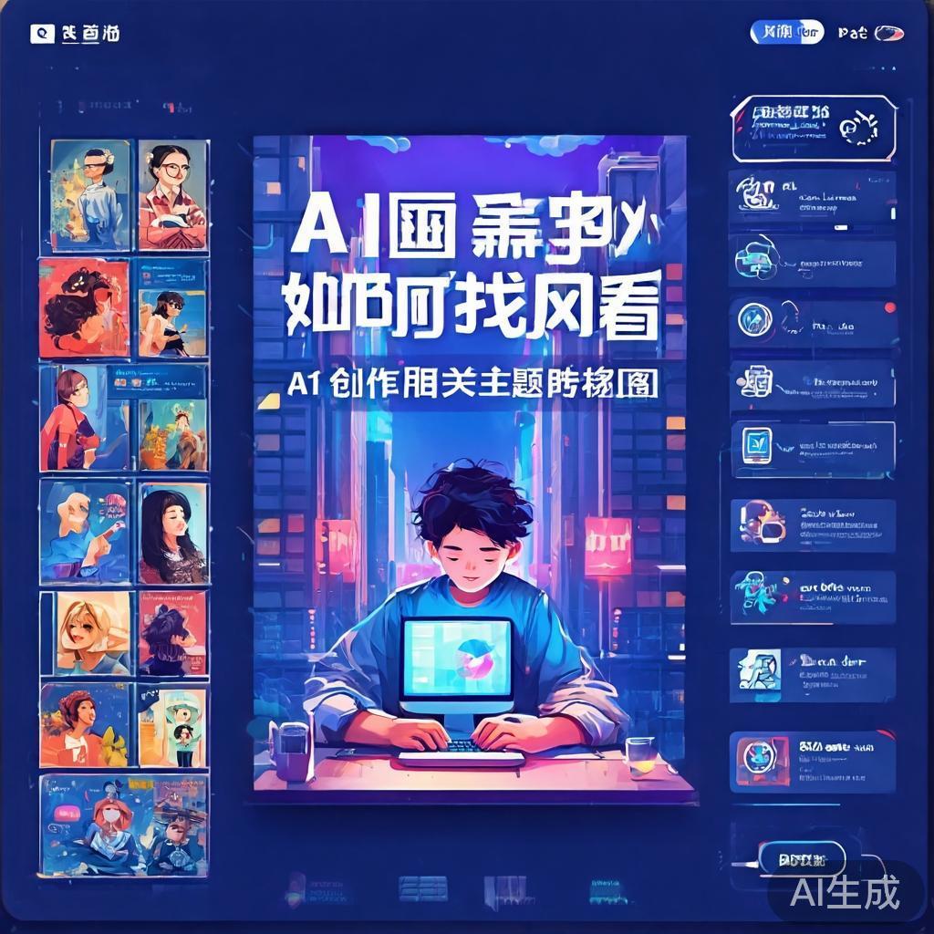 AI插画新手必看如何找风格