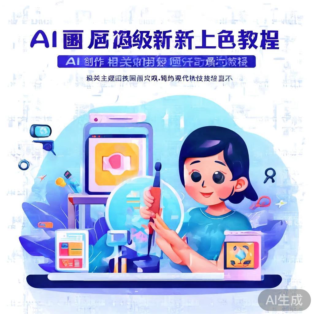 AI插画保姆级新手上色教程