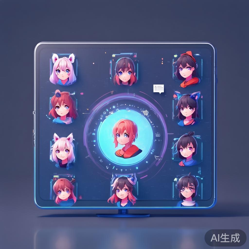 AI二次元头像壁纸怎么批量生成