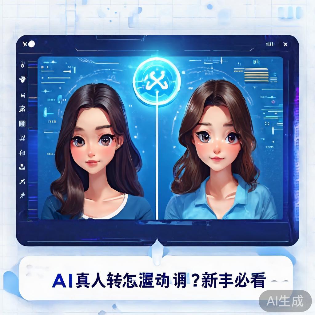 AI真人转动漫怎么调?新手必看