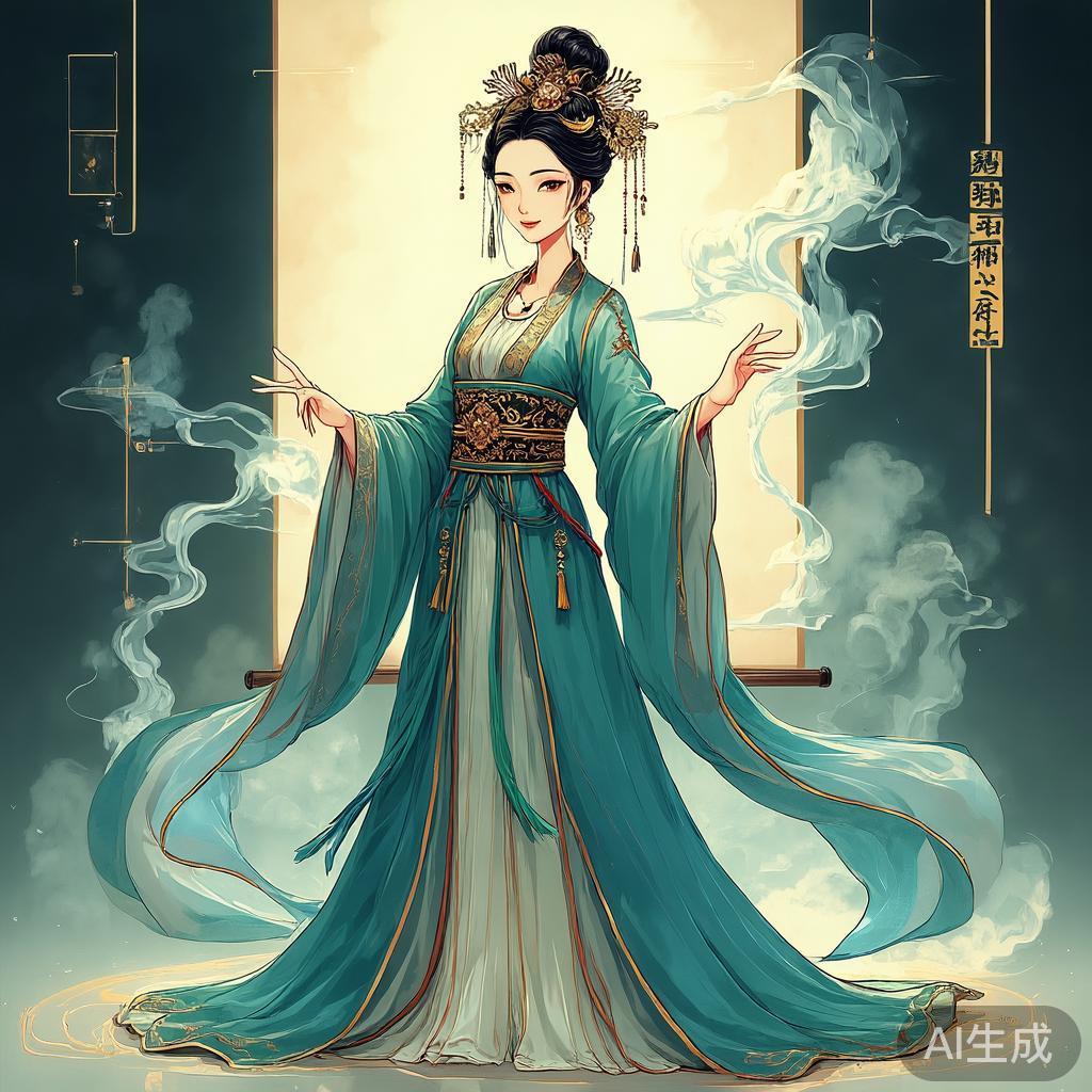 AI古风人物插画怎么生成?