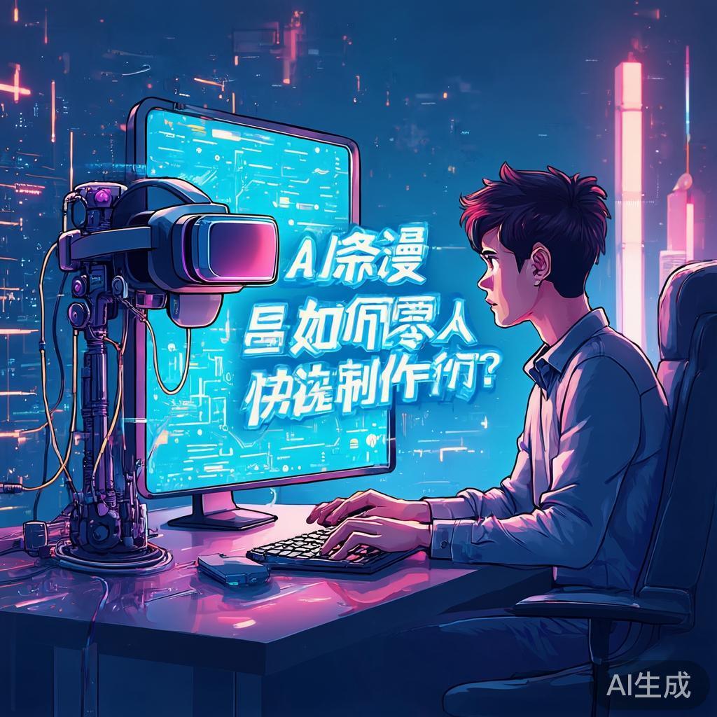 AI条漫如何从零快速制作?