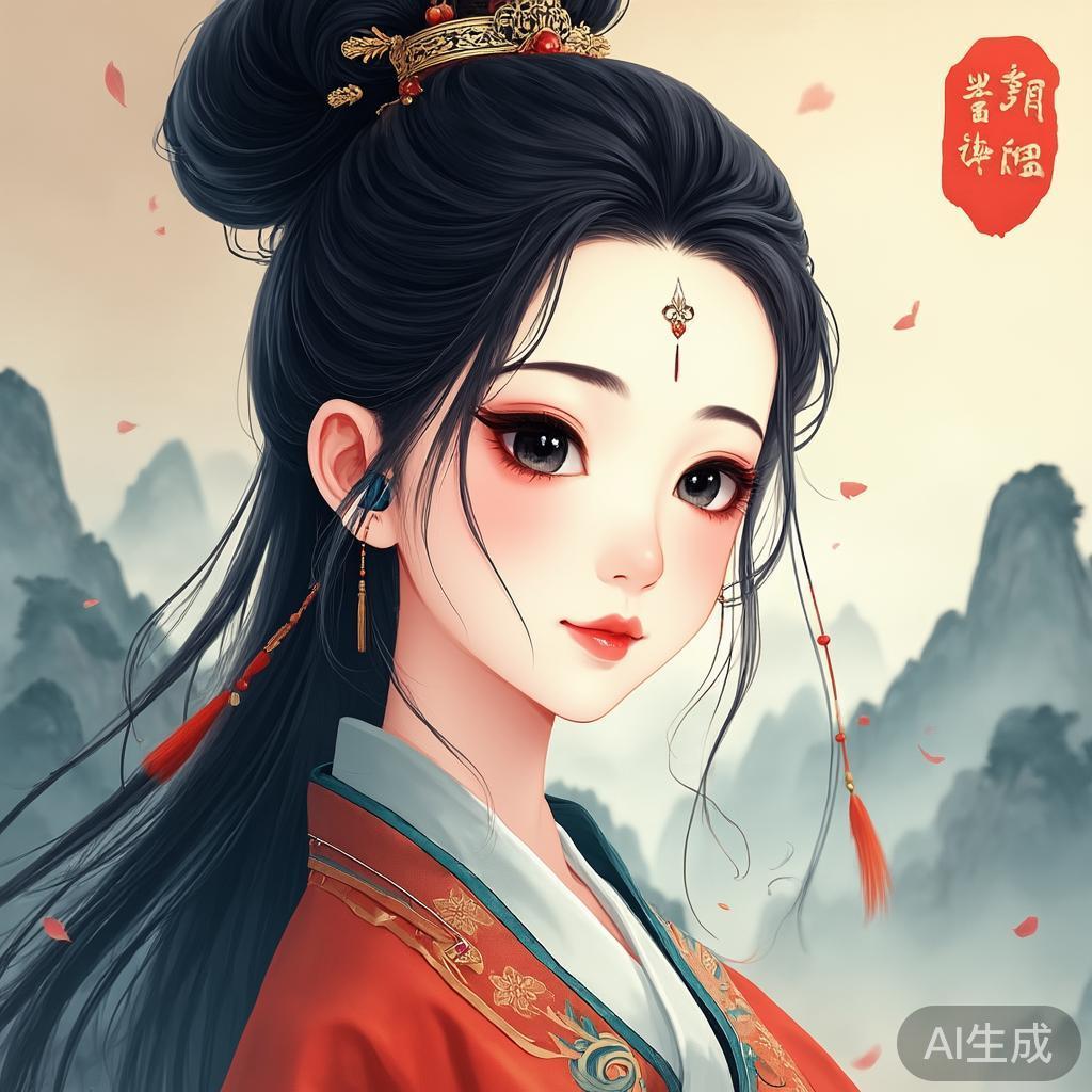 AI古风头像怎么做出高级质感