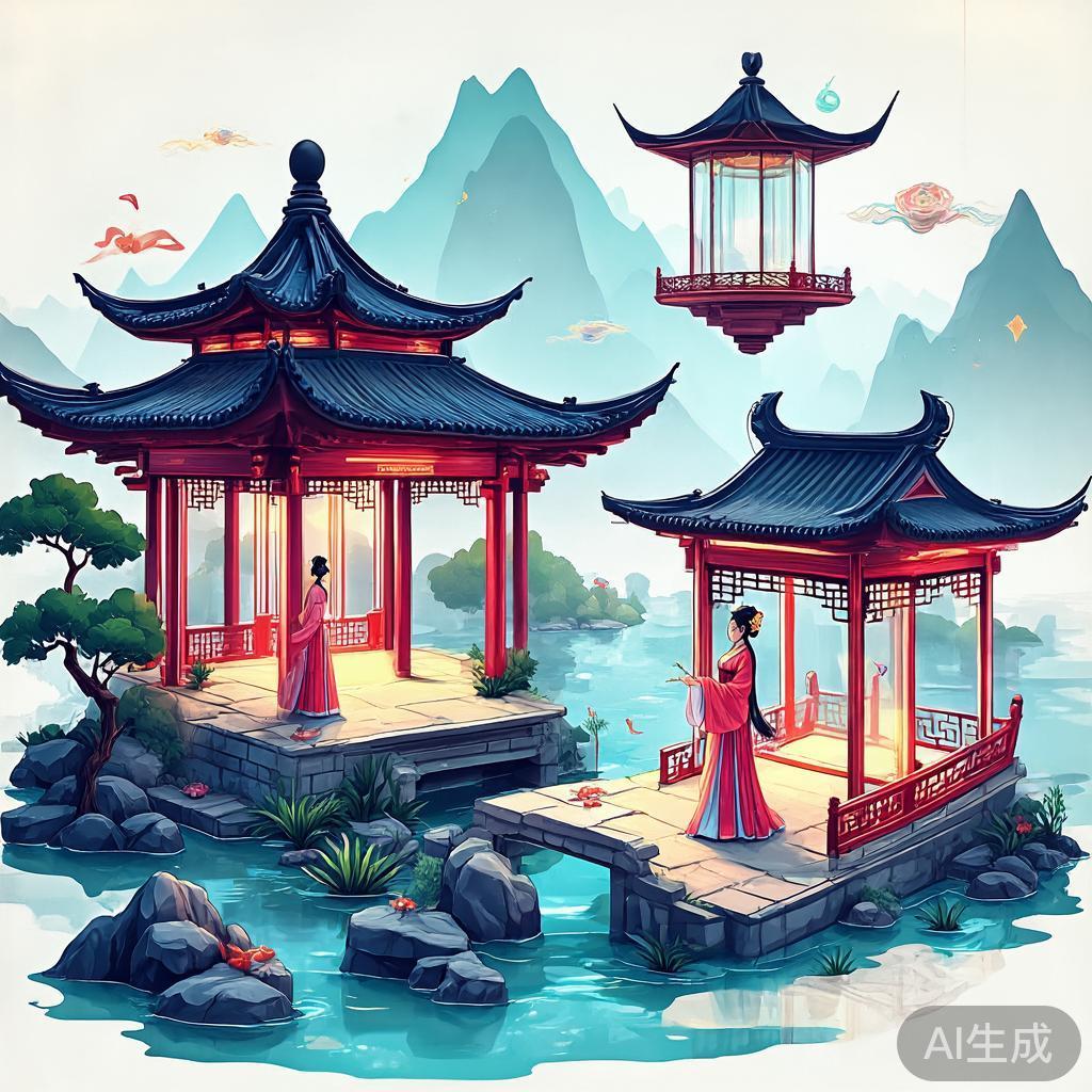 AI场景设计如何做古风?保姆级