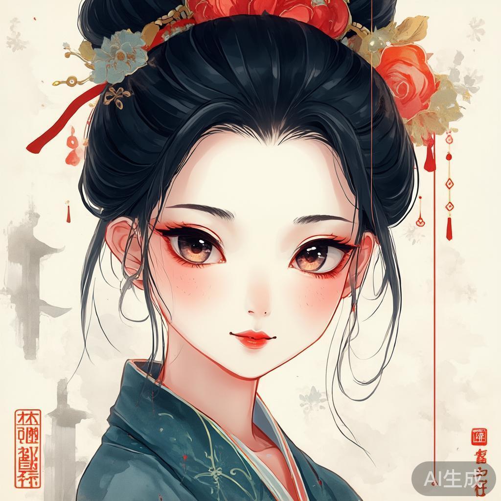 AI古风头像壁纸建议收藏合集