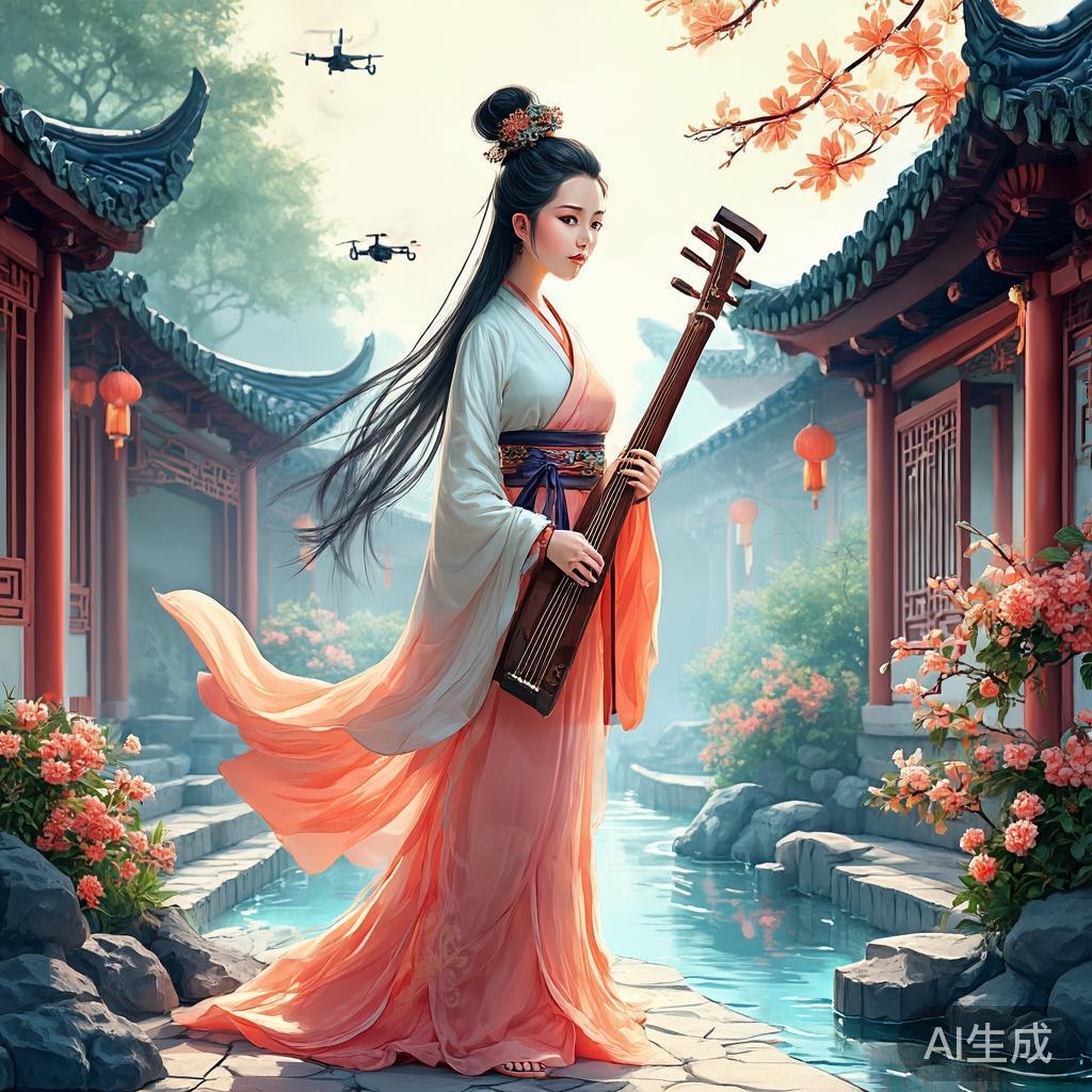 AI古风插画如何做出高级感