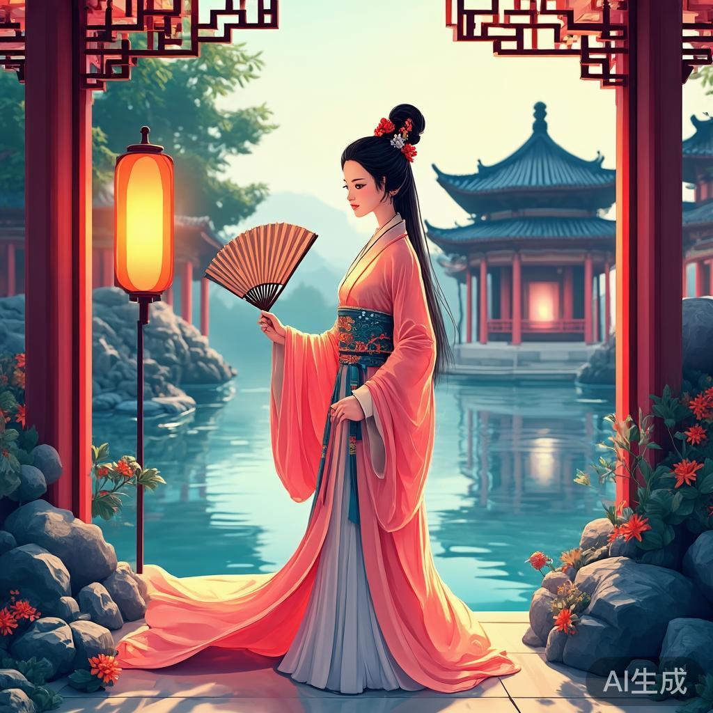 AI古风插画如何避免同质化