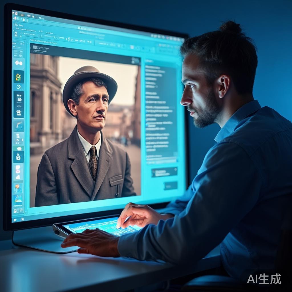 AI老照片修复亲测怎么还原清晰