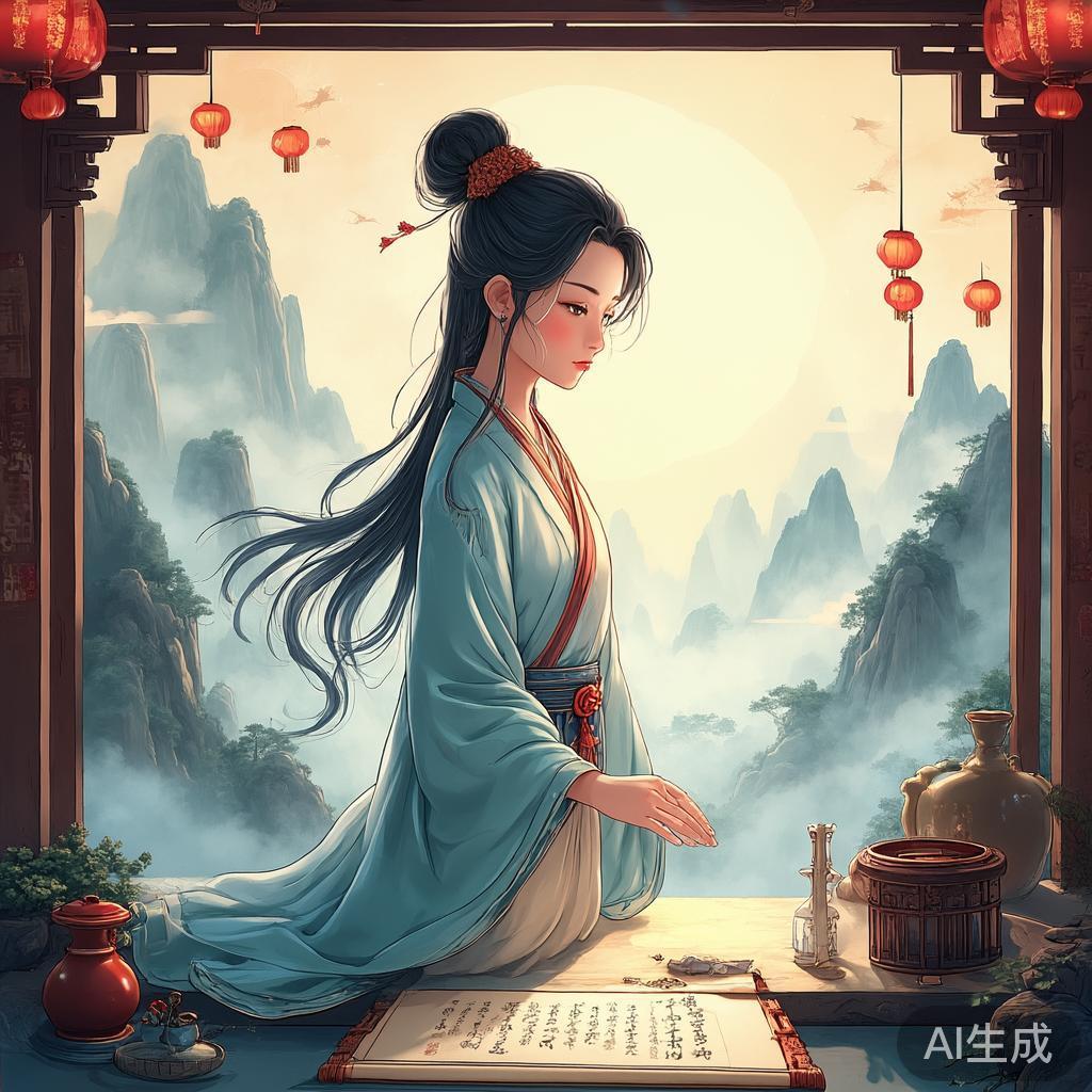 AI古风插画如何写提示词